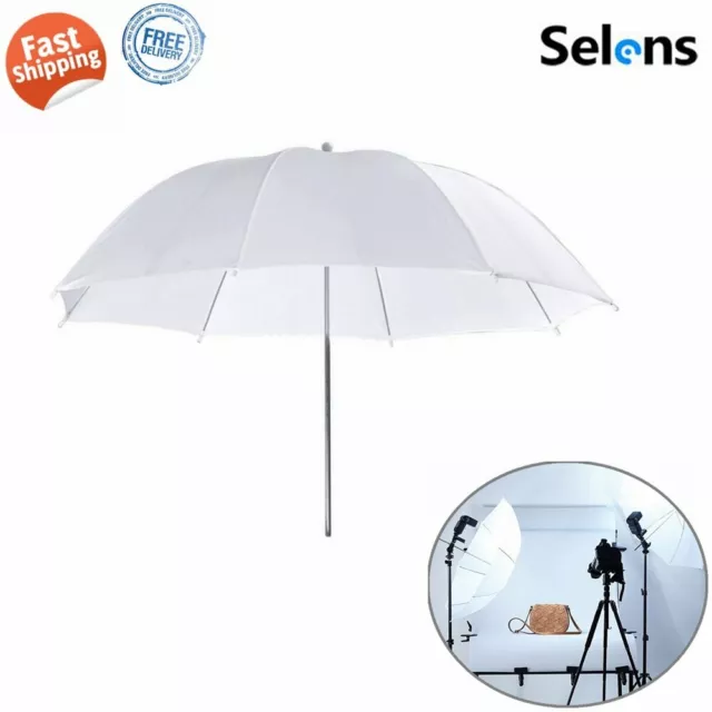 Selens Photo Studio Translucent Umbrella Softbox 84cm/33" for Flash Lighting