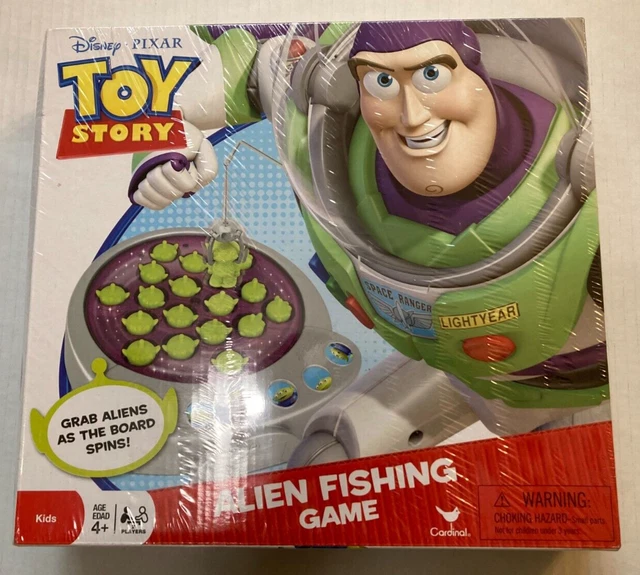 DISNEY PIXAR TOY Story Alien Fishing Game by Cardinal 2010 Brand New ...