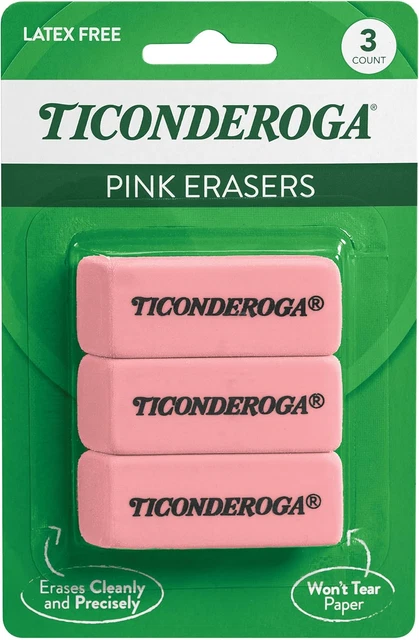 Goma De Borrar Retráctil Con Repuesto Color Rosa - Motarro | Cuotas Sin
