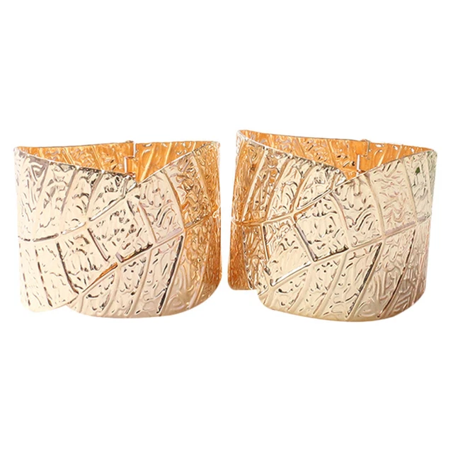 2 Pcs Alloy Leaf Curtain Tie Buckle Metal Drape Tiebacks Window