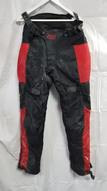 Reissa WS Gr. XL rot/schwarz Motorradhose mit einigen Hardpads