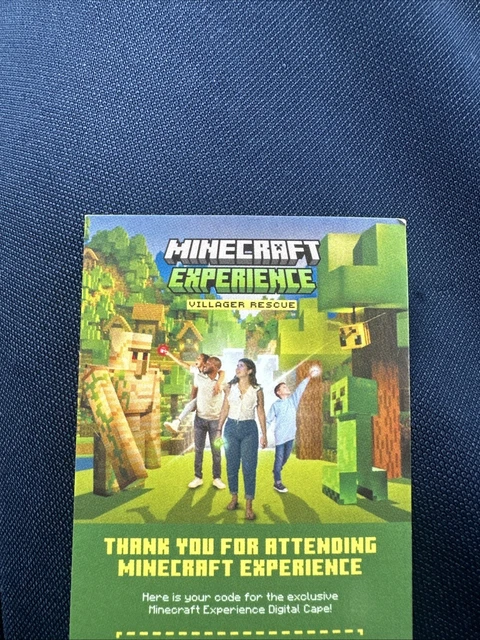 MINECRAFT EXPERIENCE 2025 London Cape. Digital Code And Card £26.71 ...