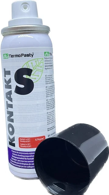 60ml Contenitore Spray Kontak IN Particolare Elettrico Spina Contatti Cavo Audio