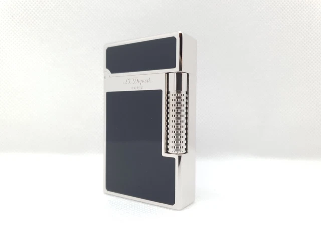 Accendino Le New Grand St. Dupont Lacca Nera E Palladio