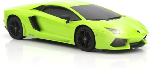 1/16 Lamborghini Radio Remote Control Rc Car Fast Speed Boxed Uk Stock Green