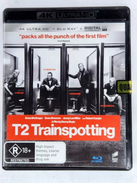 T2 Trainspotting - 4K Ultra Blu-Ray  - Ewen McGregor