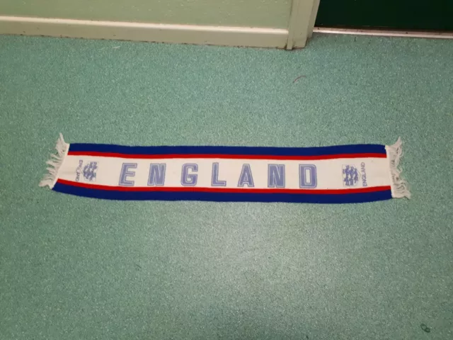 Vintage England Football Supporters Scarf