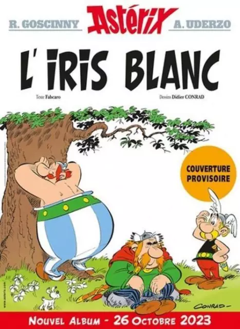 René Goscinny Astérix 40 -  L'Iris Blanc