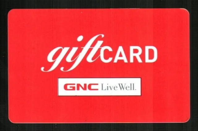 GNC Live Well, Classic Logo Gift Card ( $0 )