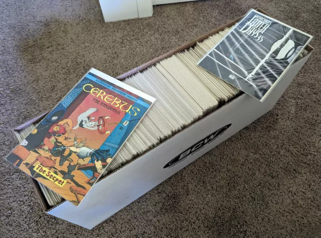 Comic Book collection: Cerebus the Aardvark and Dave Sim related material