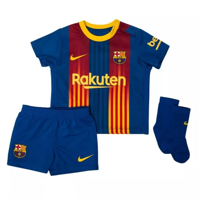 BARCELONA BABY KIT SHIRT SHORTS & SOCKEN NIKE HOME KIT 100 % OFFIZIELL alle Größen