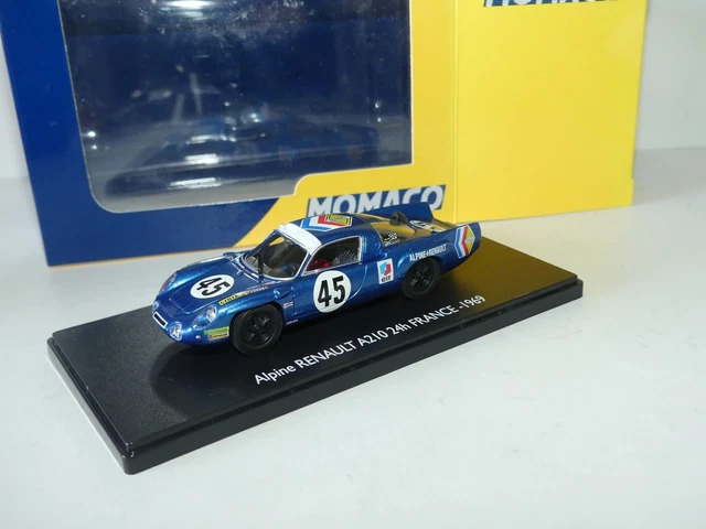 Miniature Spark 1/43 – Alpine A220 Renault – Le Mans 1969 – Bianchi & Depailler