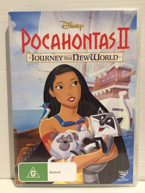 Walt Disney ~ Pocahontas Ii ~ Journey To A New World ~ Pal Region 4 Dvd