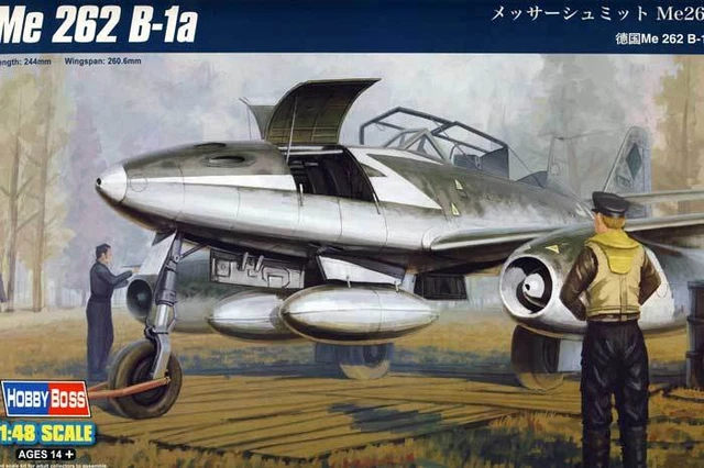 HOBBY BOSS 80372 1/48 Messerschmitt Me 262 A-1a/U4 HOBBY BOSS 80372 1/48 Messerschmitt Me 262 A-1a/U4