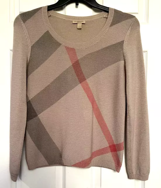 Burberry Brit Cashmere Sweater Sz S