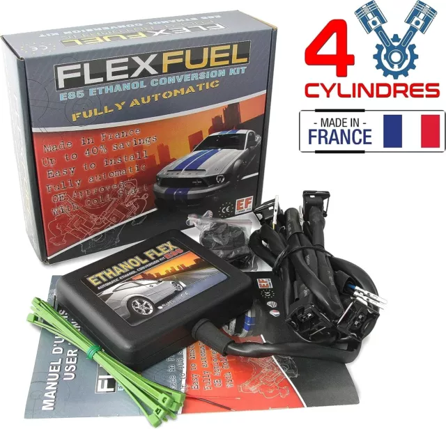 Boitier De Conversion Ethanol 4 Cylindres - Kit Ethanol Flex E85 4 Cylindres