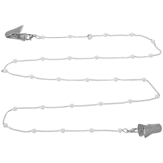Pearl Lanyard Eyeglass Holder Cord Mask Glasses Chain Strap Miss