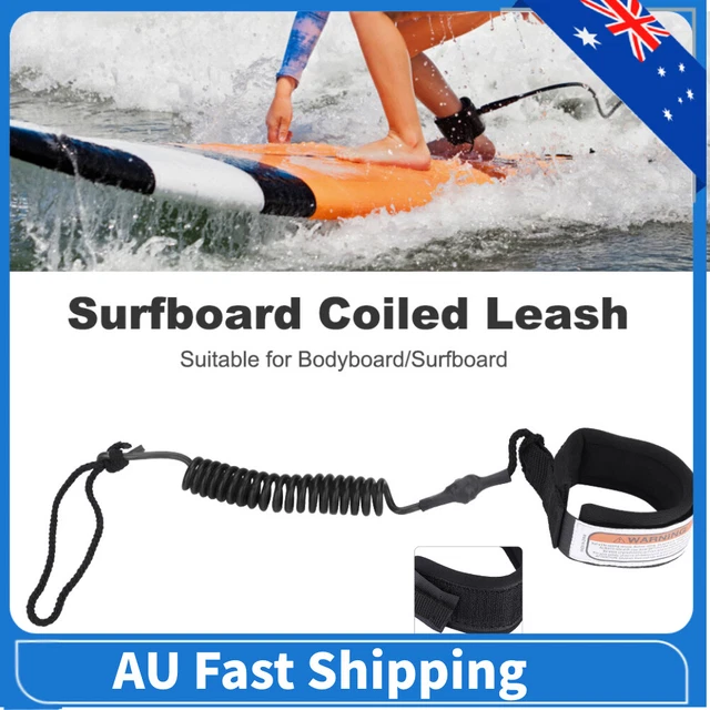 Coiled clearance surf leash