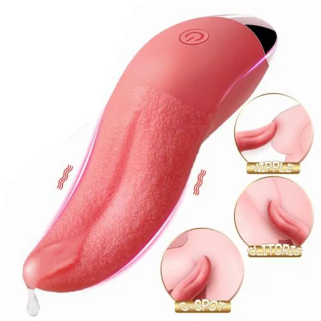 Vibrator Klitoris mit Zunge wasserdicht Sex Toy Spielzeug Lecken Saugen 💕👅😲