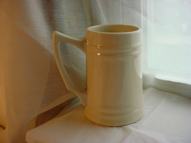 Pottery Stein Tankard Stein Larger Size Vtg Pottery Ceramic