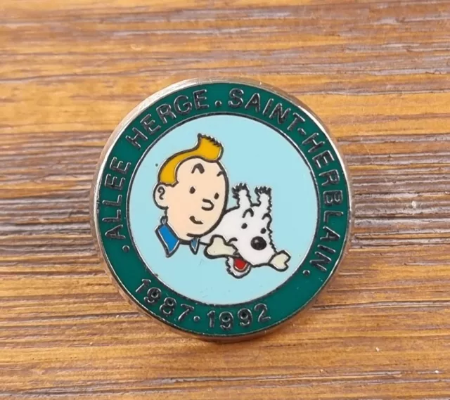 Pins Tintin Allée Hergé St Herblain Cac Nantes