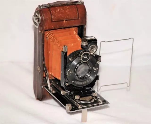 Agfa Superior 6x9 Folding Camera120 Film!Heleostar Doppel Anastigmat 10.5cm