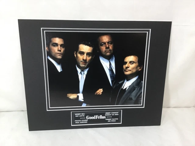 Goodfellas Family 11x14 Picture Photo Matted Mafia Pesci Deniro Liotta Sorvino