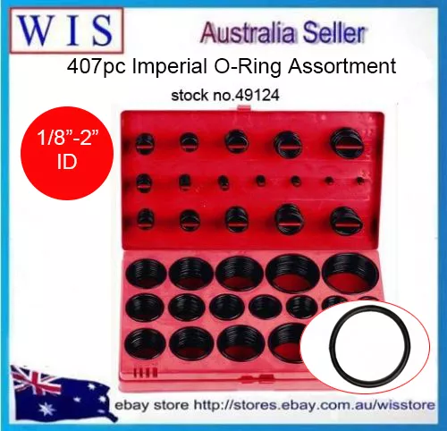 407 Imperial Universal O-Ring Assortment Kit,Industrial Rubber O Ring Assortment