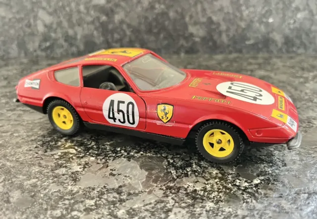 Polistil Ferrari 365 GTB 4 Daytona No.SN01 Vintage 1:25 Italian Pininfarina
