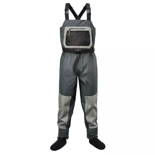 Breathable Fly Fishing Chest Waders with Foot boots