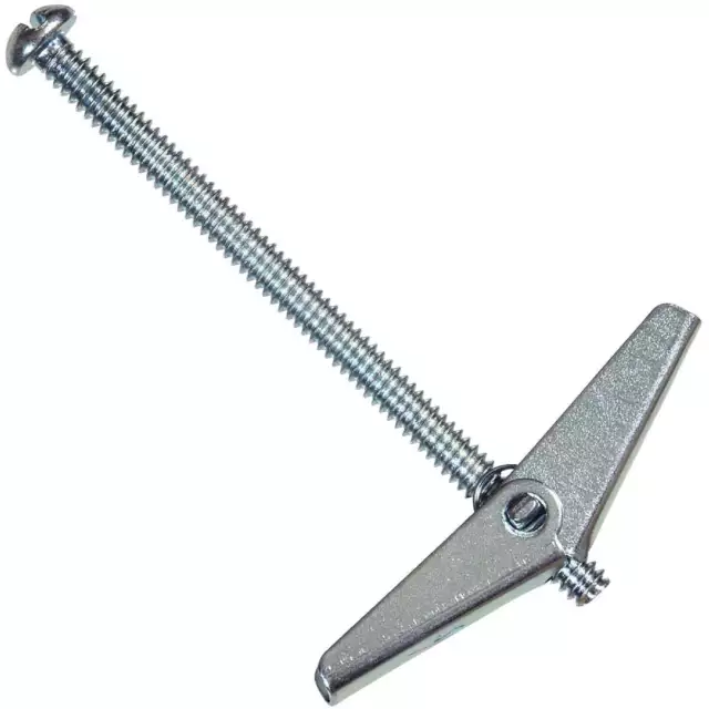 Hillman The Fastener Center 1/4 In. Round Head 4 In. L Toggle Bolt Hollow Wall