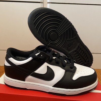 US SIZE 11C | Nike Dunk Low Retro White Black (PS) Panda | CW1588-100 $82.00 - PicClick