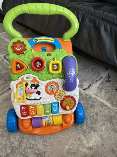 Vtech spiel und laufwagen