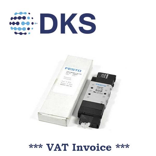 FESTO 1/8 solenoid valve 5/2 bistable 8 mm connections CPE14 M1BH 5/3G 1/8 196937 FESTO 1/8 solenoid valve 5/2 bistable 8 mm connections CPE14 M1BH 5/3G 1/8 196937