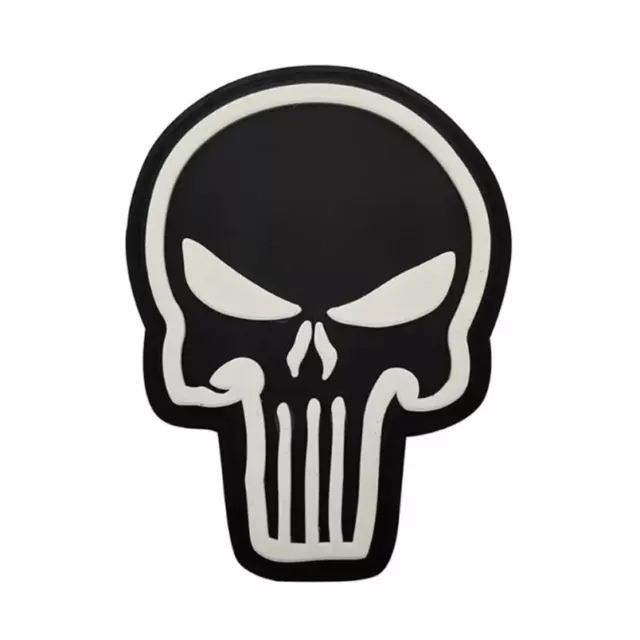 Marvel The Punisher Skull Airsoft Velcro Patch Totenkopf Softair Klett Aufnäher