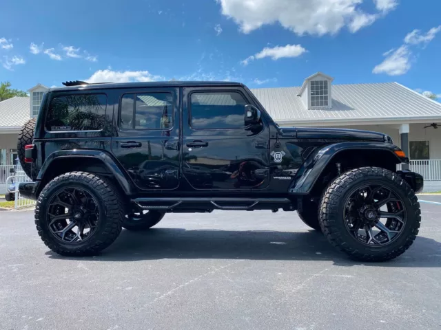 2022 Jeep Wrangler Unlimited SKYTOP DIESEL HIGH ALTITUDE LEATHER LIFTED LOADED