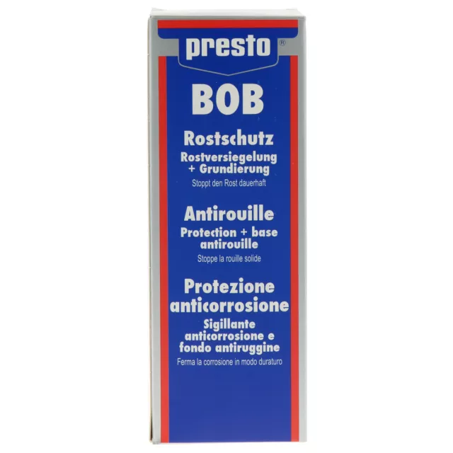 BOB Grundierung Rostschutzgrundierung Rostschutz KOMBI-PACK Presto 200ml 603871