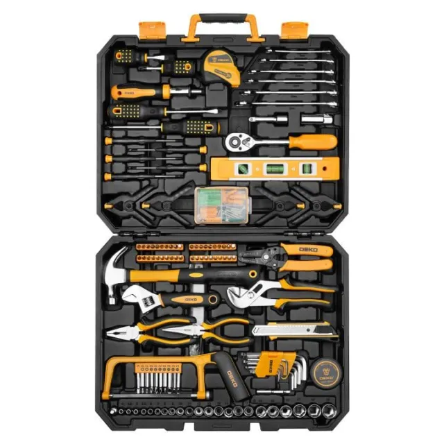 DEKOPRO 228 Piece Socket Wrench Auto Repair Tool Combination Package Mixed To...