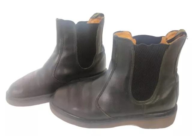 Stivaletti Stivali Dr. Martens Chelsea Boots 2976 Pelle Nera size UK4/Eu36-35Z 3