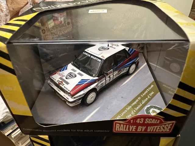 Vitesse 1:43 2.Wahl: Citroën DS19 Monte Carlo blau CK96573 (2.Wahl