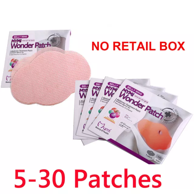 MYMI Wonder Patch Fat Burner Slimming Patch Belly Wing Weight Loss 5/30pcs