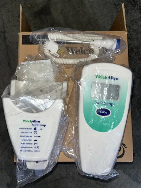 Welch Allyn SureTemp 679 Digital Thermometer with Probe Covers *Tested* Working