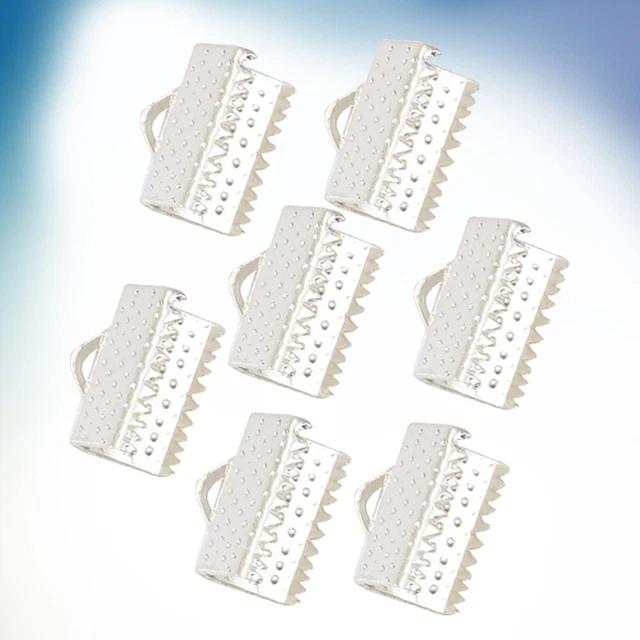 100 PCS Fibbie Mazi Fermagli Di Fissaggio Gioielleria Braccialetto