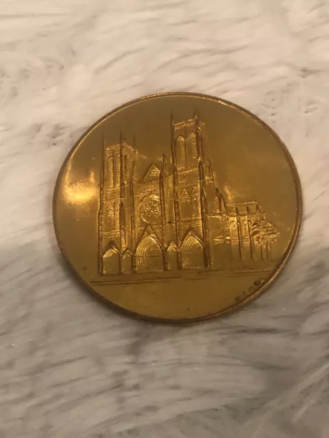The Cathedral Church Of St. John The Divine New York Coin Medal