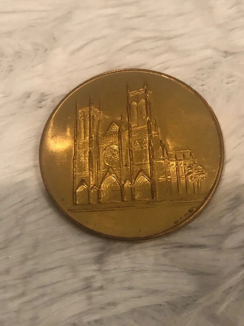 The Cathedral Church Of St. John The Divine New York Coin Medal