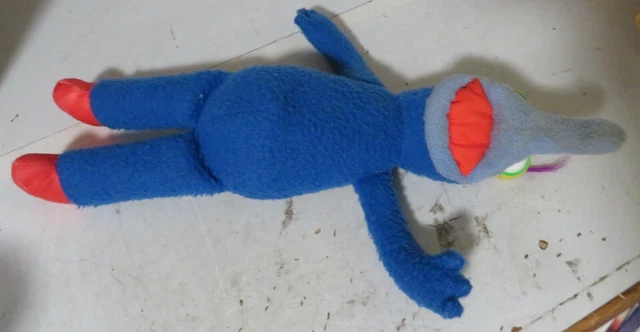 Vintage Fisher Price The Muppets 14” Gonzo Plush Toy #858 Stuffed Doll Rare 9
