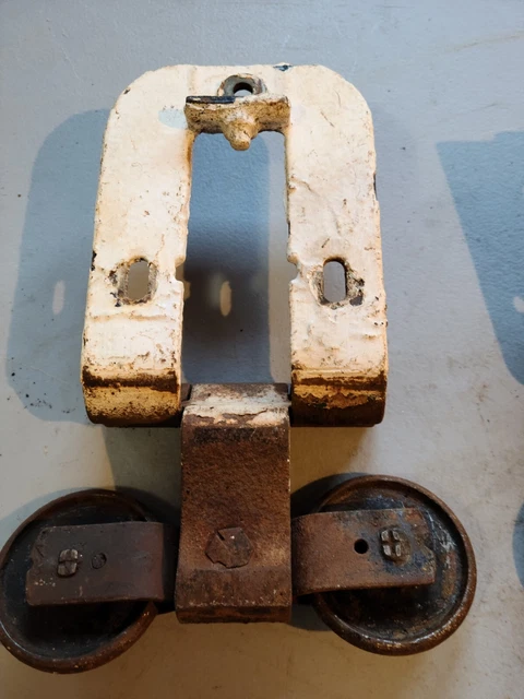 Antique Vintage Barn Door Roĺlers Architectural Salvage,  Not Matching 3