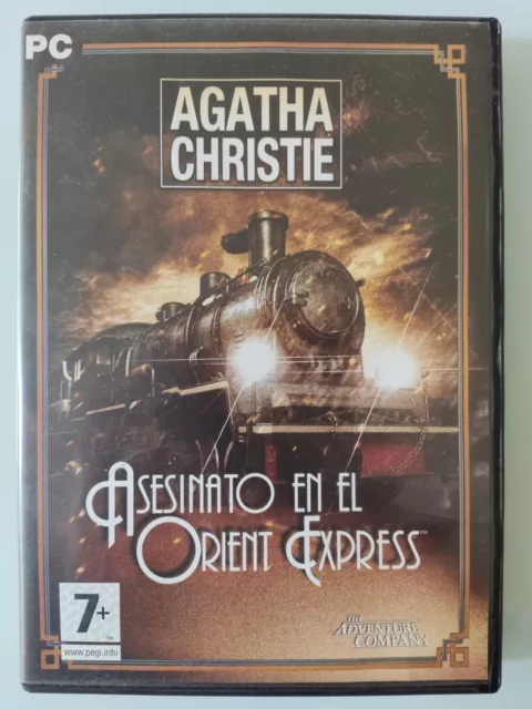 PC: Agatha Christie, Asesinato en el Orient Express. Original. Completo