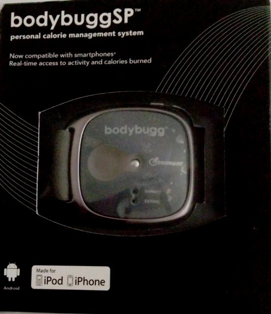 BodyBugg SP Personal Calorie Management System With Armband 24Hr -New Sealed Box