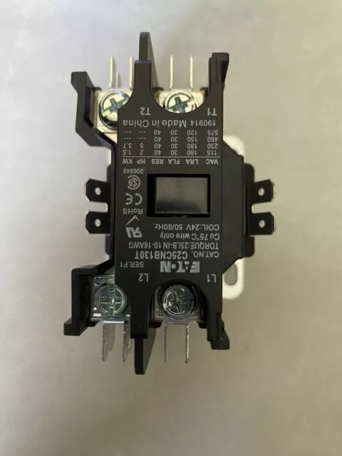 NEW Eaton C25DNY130 Definite Purpose Contactor